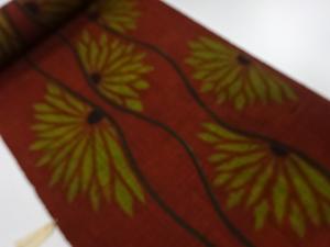 アンティーク　ウール　着尺反物